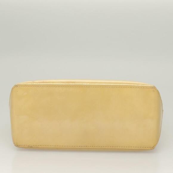 LOUIS VUITTON Monogram Vernis Reade PM Hand Bag Beige M91334 - Picture 9 of 12
